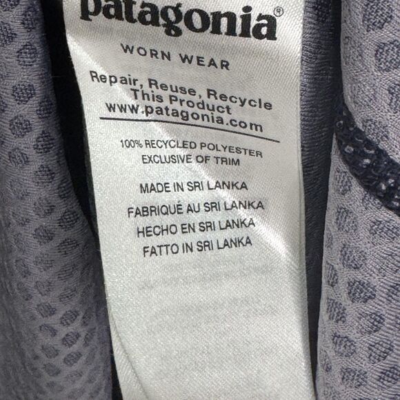 Patagonia Capilene Midweight Shirt Womens Small Blue Long Sleeve Baselayer - Picture 7 of 9